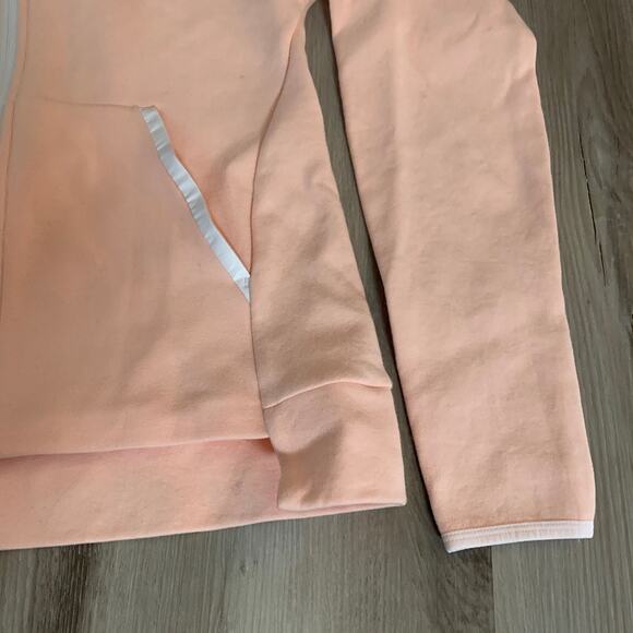 Champion Full Zip Sweatshirt Jacket Hooded XS Women's Blush Activewear Training - Picture 4 of 8